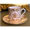 Image 2 : Royal Worcester Queen Elizabeth Golden Jubilee Demitasse Set