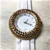 Image 1 : Enamel Rhinestone Wristwatch