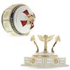 Image 8 : Russian Royal Red Cross Trinket Jewel Box Egg