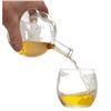 Image 4 : Godinger Airplane Globe Whiskey Dispenser, Glasses Set