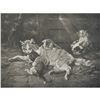 Image 1 : Early 1900's Half-tone Print, #500 The Cat Family