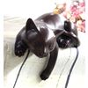 Image 1 : Desktop Cat Signed Bronze Sculpture