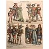 Image 2 : Rare 19thc German Costume Plates, 16th Century