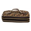 Image 1 : Fendi Brown Canvas Vanity Case Handbag