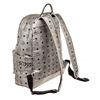 Image 3 : MCM Grey Coated Canvas Medium Backpack