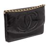 Image 6 : Chanel Vintage Black Patent Leather Timeless WOC Wallet On Chain Bag