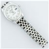 Image 8 : Rolex Ladies Stainless Steel White Diamond Quickset Datejust Wristwatch