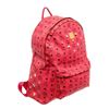 Image 2 : MCM Red Visetos Coated Canvas Backpack