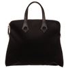 Image 1 : Hermes Black Canvas Heeboo Satchel Bag