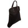 Image 3 : Hermes Black Canvas Heeboo Satchel Bag