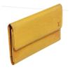 Image 2 : Louis Vuitton Yellow Epi Leather International Wallet