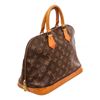 Image 2 : Louis Vuitton Brown Alma MM Satchel Bag