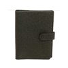 Image 1 : Louis Vuitton Black Leather Canvas Agenda PM Wallet