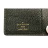 Image 5 : Louis Vuitton Black Leather Canvas Agenda PM Wallet