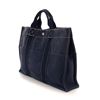 Image 3 : Hermes Navy Canvas Fourre MM Tout Bag