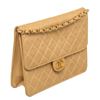 Image 2 : Chanel Beige Leather Flap Chain Shoulder Bag