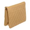 Image 3 : Chanel Beige Leather Flap Chain Shoulder Bag