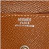 Image 4 : Hermes Tan Leather Coin Purse Wallet