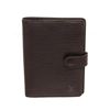 Image 1 : Louis Vuitton Black Epi Leather Agenda PM Wallet
