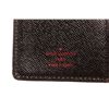 Image 6 : Louis Vuitton Black Epi Leather Agenda PM Wallet