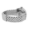 Image 5 : Rolex Mens Stainless Steel Black Roman Diamond Lugs & Sapphire Datejust Wristwat