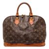 Image 1 : Louis Vuitton Brown Alma MM Satchel Bag