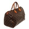 Image 3 : Louis Vuitton Brown Speedy 35cm Satchel Bag