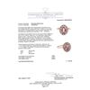 Image 5 : 2.20 ctw Oval Mixed Pink Spinel And Round Brilliant Cut Diamond Ring - 18KT Rose