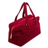 Image 2 : Chanel Red Caviar Leather Chocolate Bar Shoulder Bag