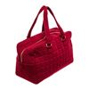 Image 3 : Chanel Red Caviar Leather Chocolate Bar Shoulder Bag