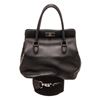 Image 1 : Hermes Black Leather Toolbox 26cm Handbag