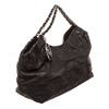 Image 2 : Chanel Black Leather Coco Cabas Tote Bag