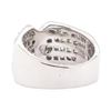 Image 3 : 3.43 ctw Sapphire And Diamond Ring - 18KT White Gold