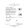 Image 5 : 3.43 ctw Sapphire And Diamond Ring - 18KT White Gold