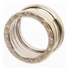 Image 6 : Bvlgari 18K White Gold B.zero1 Triple Ring 48