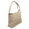 Image 3 : Chanel Silver Metallic Caviar CC Shoulder Bag