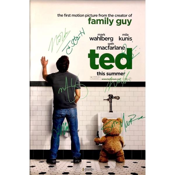 Signed Ted Movie Poster