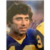 Image 1 : Signed Joe Namath, LA Rams  Photograph