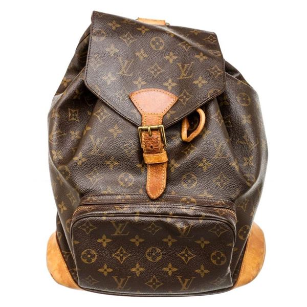 Louis Vuitton Brown Monogram Montsouris GM Backpack