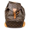 Image 1 : Louis Vuitton Brown Monogram Montsouris GM Backpack