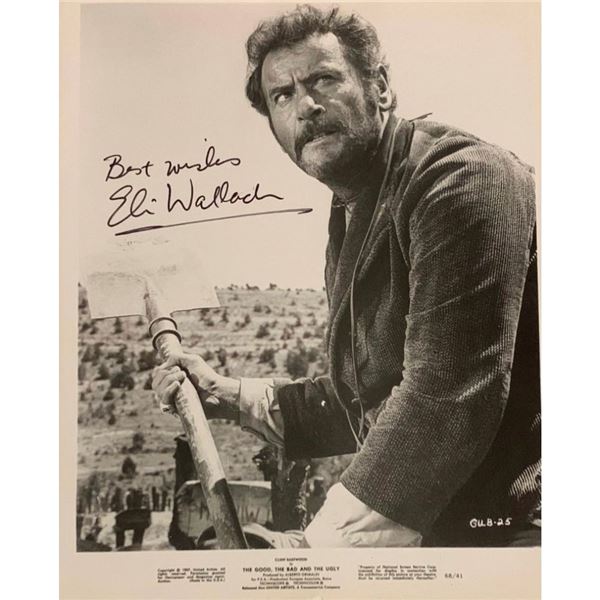 Signed The Good, The Bad, and The Ugly Movie Photograph