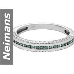 .25 ct Blue Diamond Ring 14kt Gold