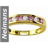 Image 1 : 1.25 ct Pink, White Sapphire Ring 14kt Gold