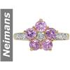 Image 1 : 1.89 ct Pink Spinel & Diamond Ring 14kt Gold