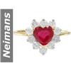 Image 1 : 1.89 ct Ruby & Diamond Ring 14kt Gold