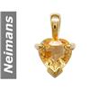 Image 1 : .70 ct Citrine Pendant 14kt Gold