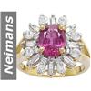 Image 1 : 3.51 ct Ruby & Diamond Ring 14kt Gold