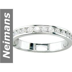 1.55 ct White Sapphire Ring 14kt Gold