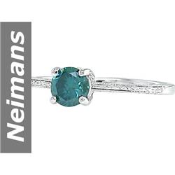 .51 ct Blue Diamond Ring 14kt Gold