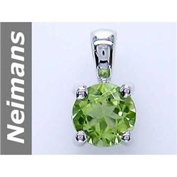 .50 ct Peridot Pendant 14kt Gold